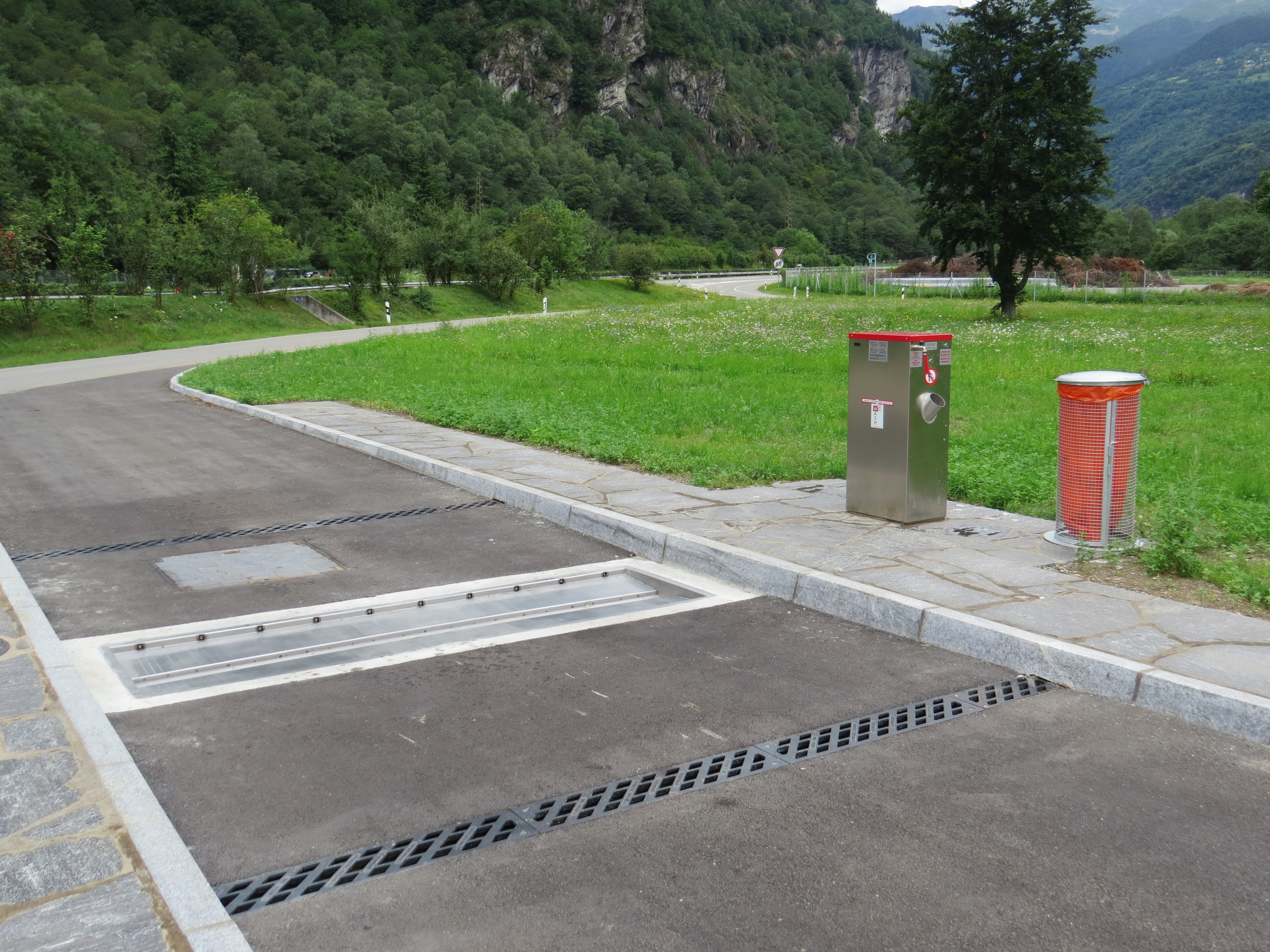 Camper Wc Wash Area sosta A2 Lavorgo